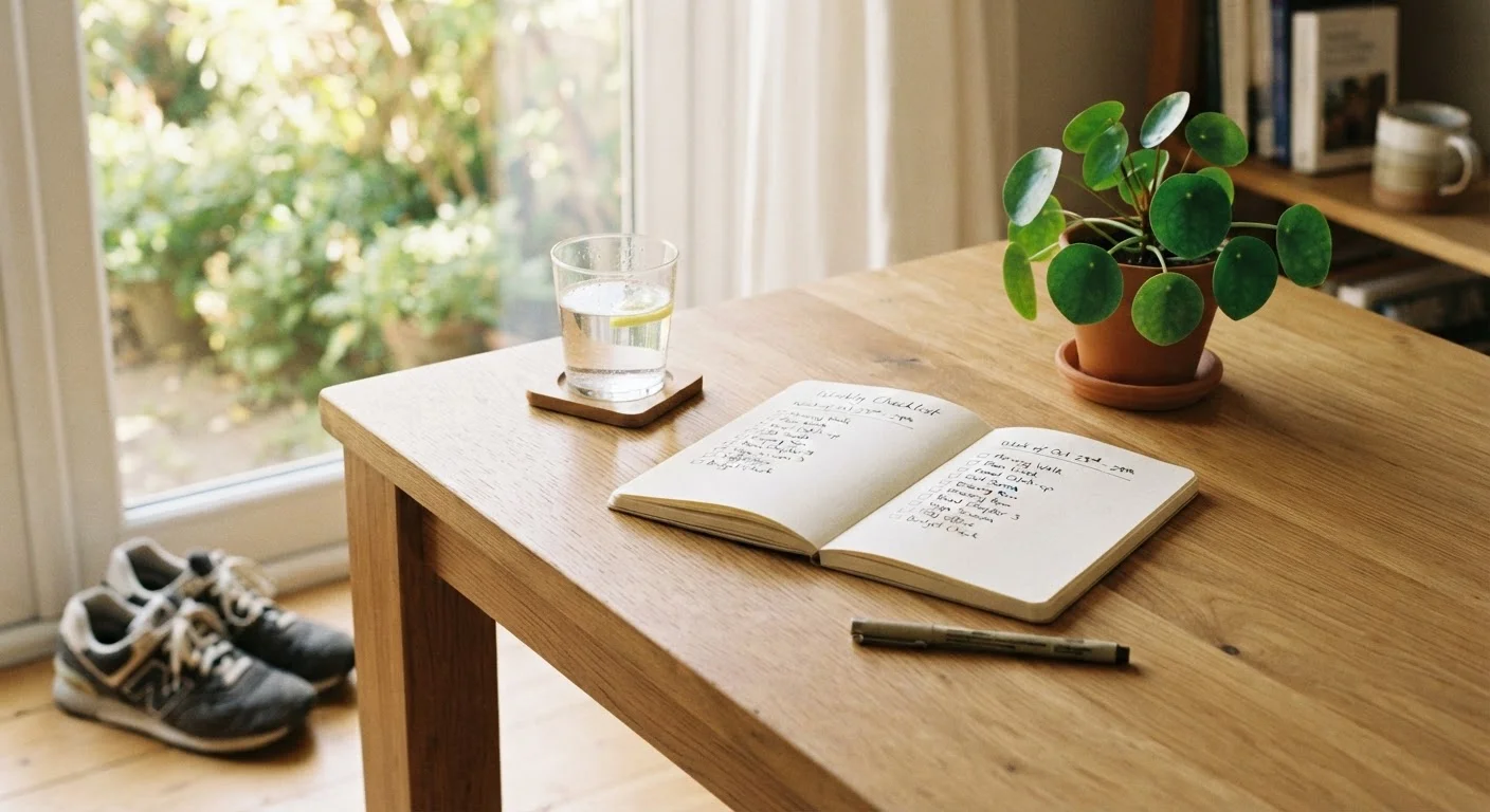 A Weekly Self-Care Checklist for Basic Physical Wellbeing