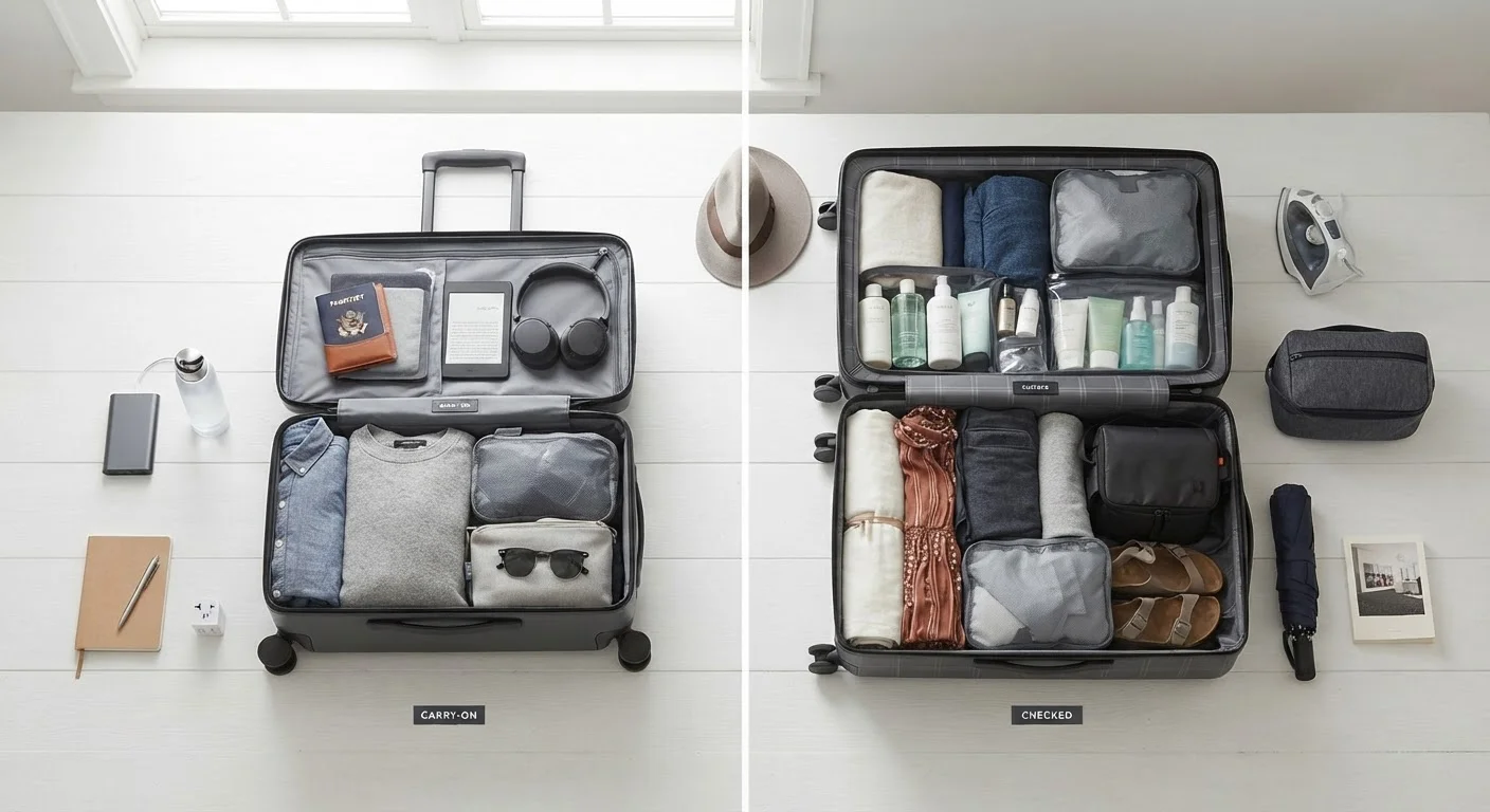 Carry-On vs. Checked Luggage: Deciding What Works for Your Trip