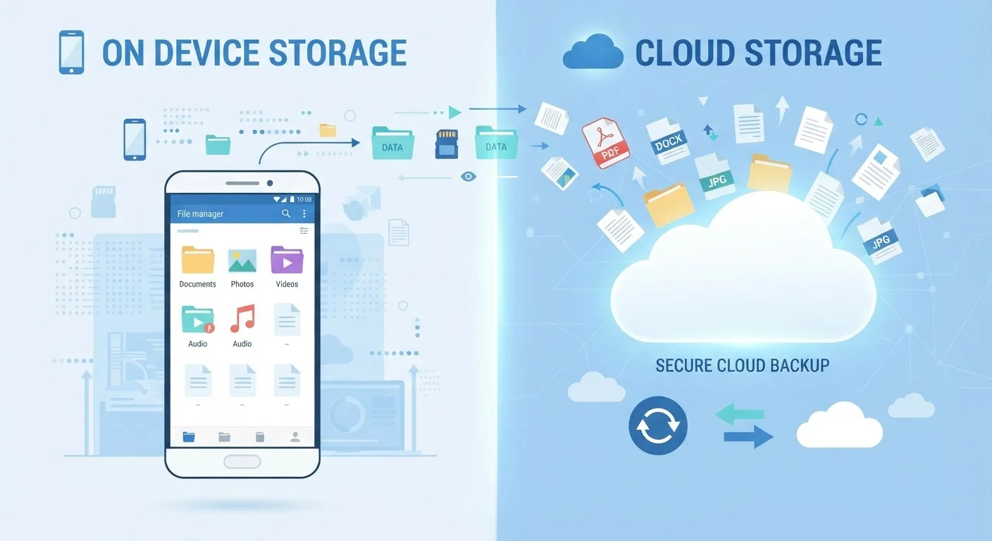 Cloud Storage vs. Device Storage: Where Does Your Stuff Actually Live?
