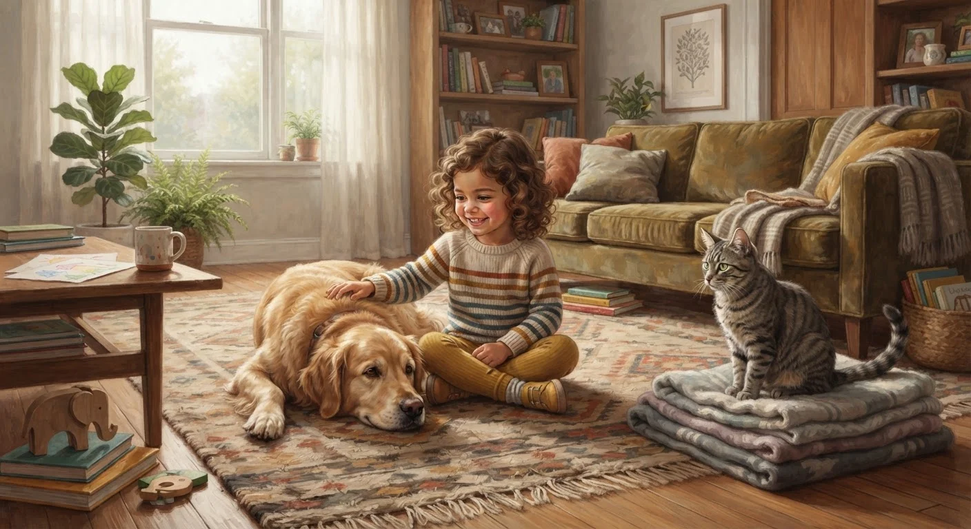 Dog or Cat: Which Pet Suits a Family With Small Children?