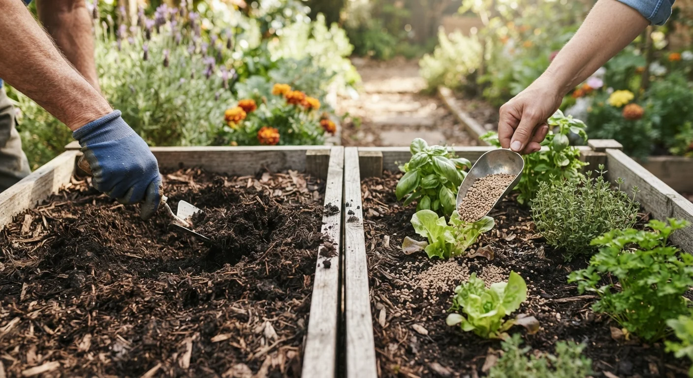 Fertiliser vs. Compost: Understanding What Each Actually Does for Your Soil