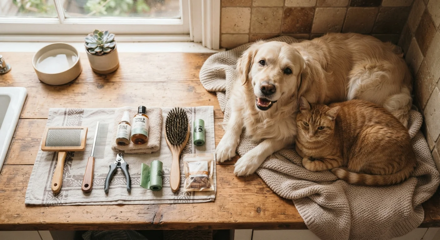 Grooming at Home: A Room-by-Room Routine for Dogs and Cats
