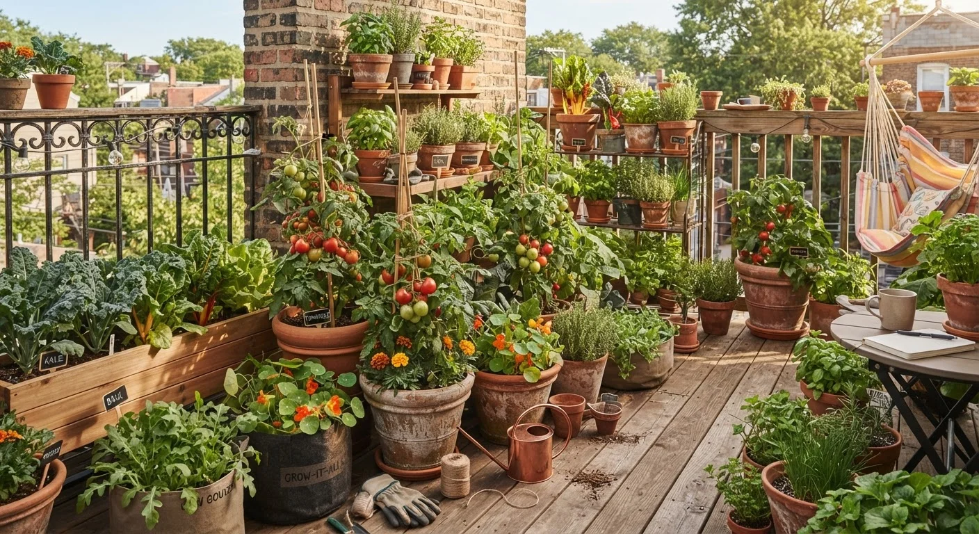 Growing Vegetables in a Small Space: Container Gardening Without the Frustration