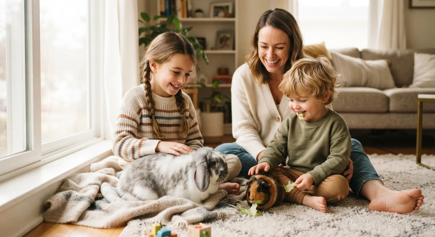 Small Pets for Families With Children: Rabbits, Guinea Pigs, and Beyond