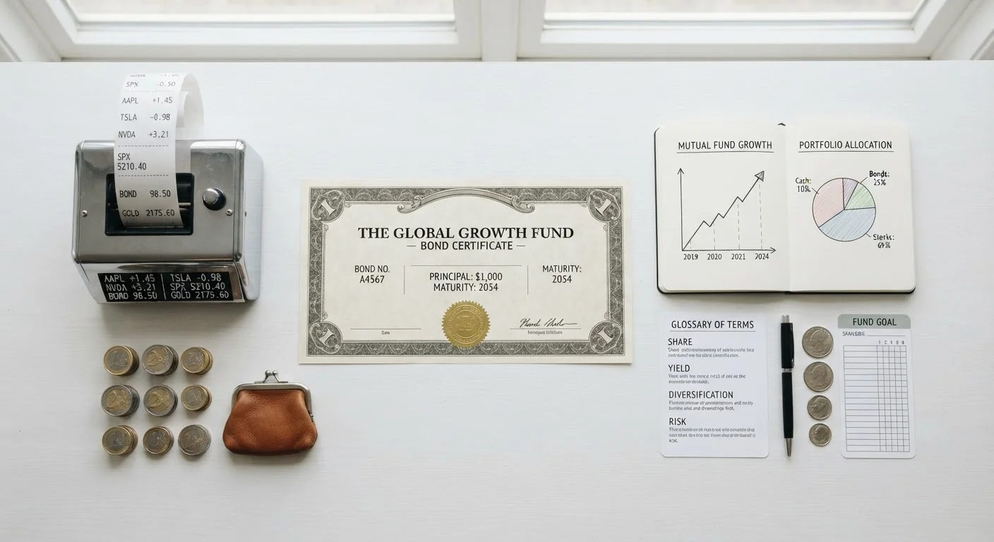 Stocks, Bonds, Funds, and Cash: A Plain-Language Map of Investment Types