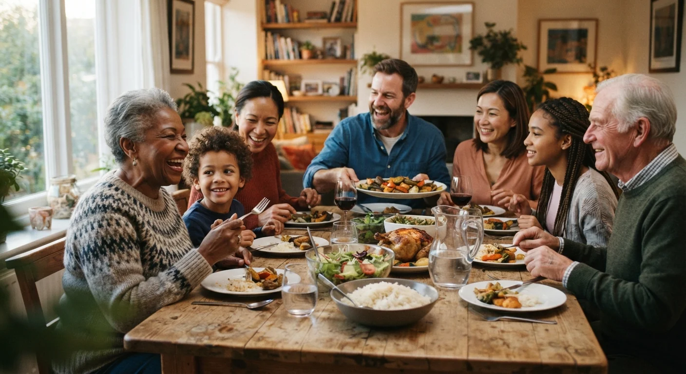 The Role of Shared Meals in Family Wellbeing