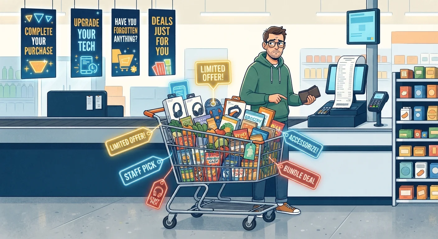 The Upsell Playbook: What Retailers Hope You Won't Notice