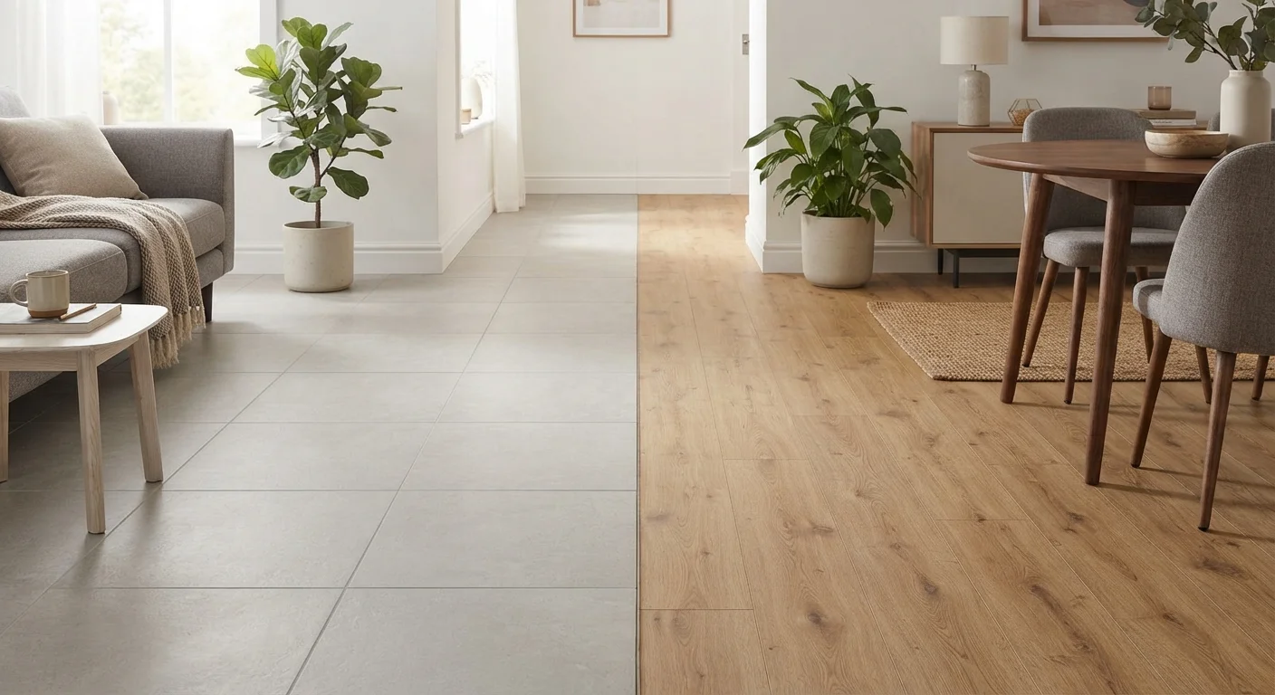 Tile vs. Laminate Flooring: What First-Timers Need to Know Before Choosing