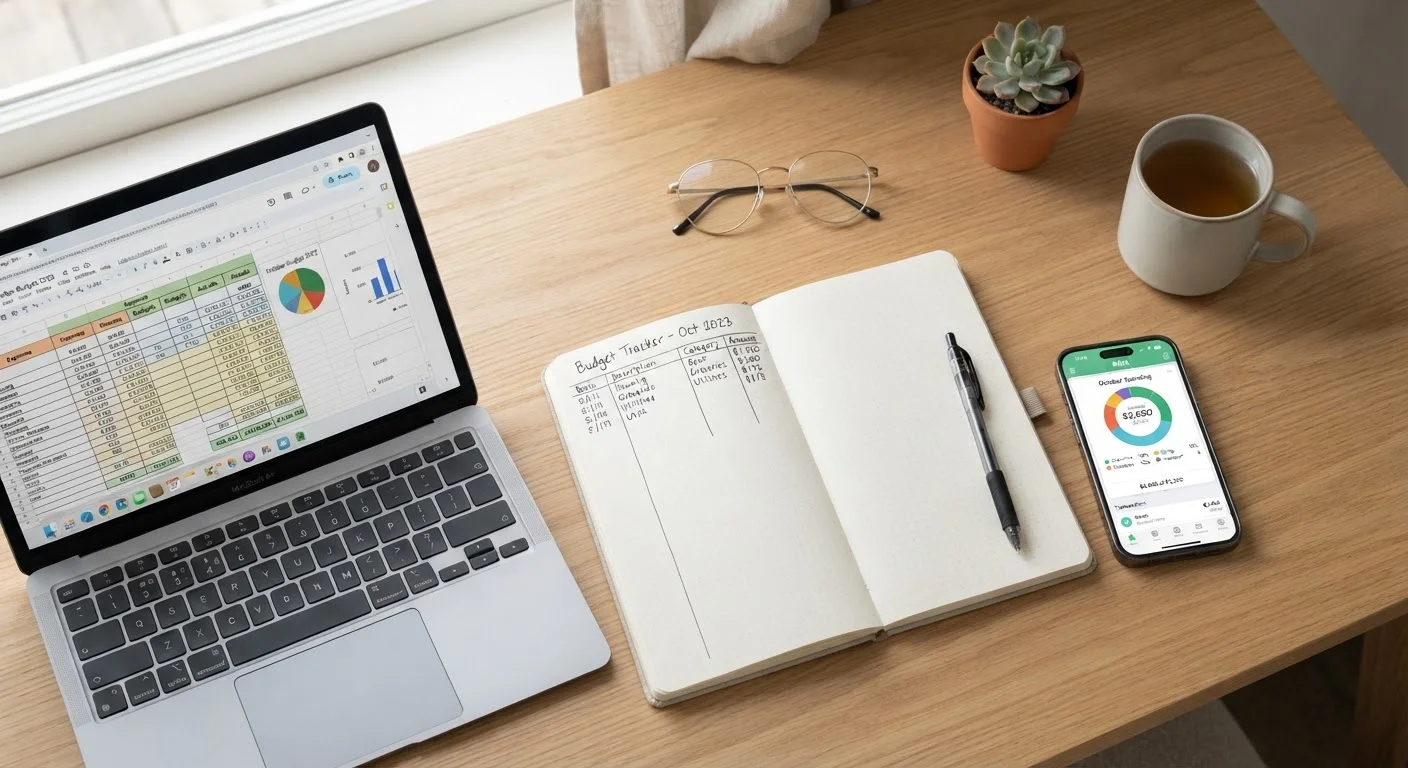 Tracking Your Spending: Spreadsheet vs. App vs. Paper Ledger