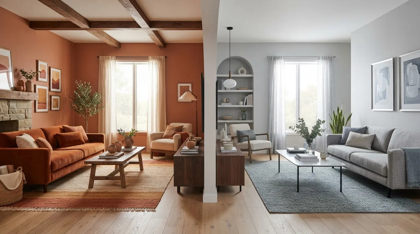 Warm Tones vs. Cool Tones: Choosing a Color Direction for Your Home