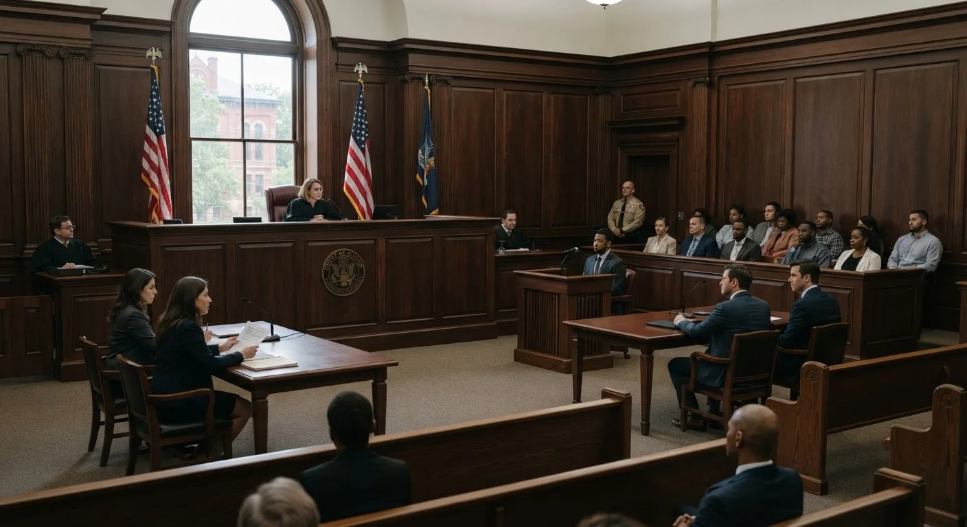 What Happens Inside a Courtroom