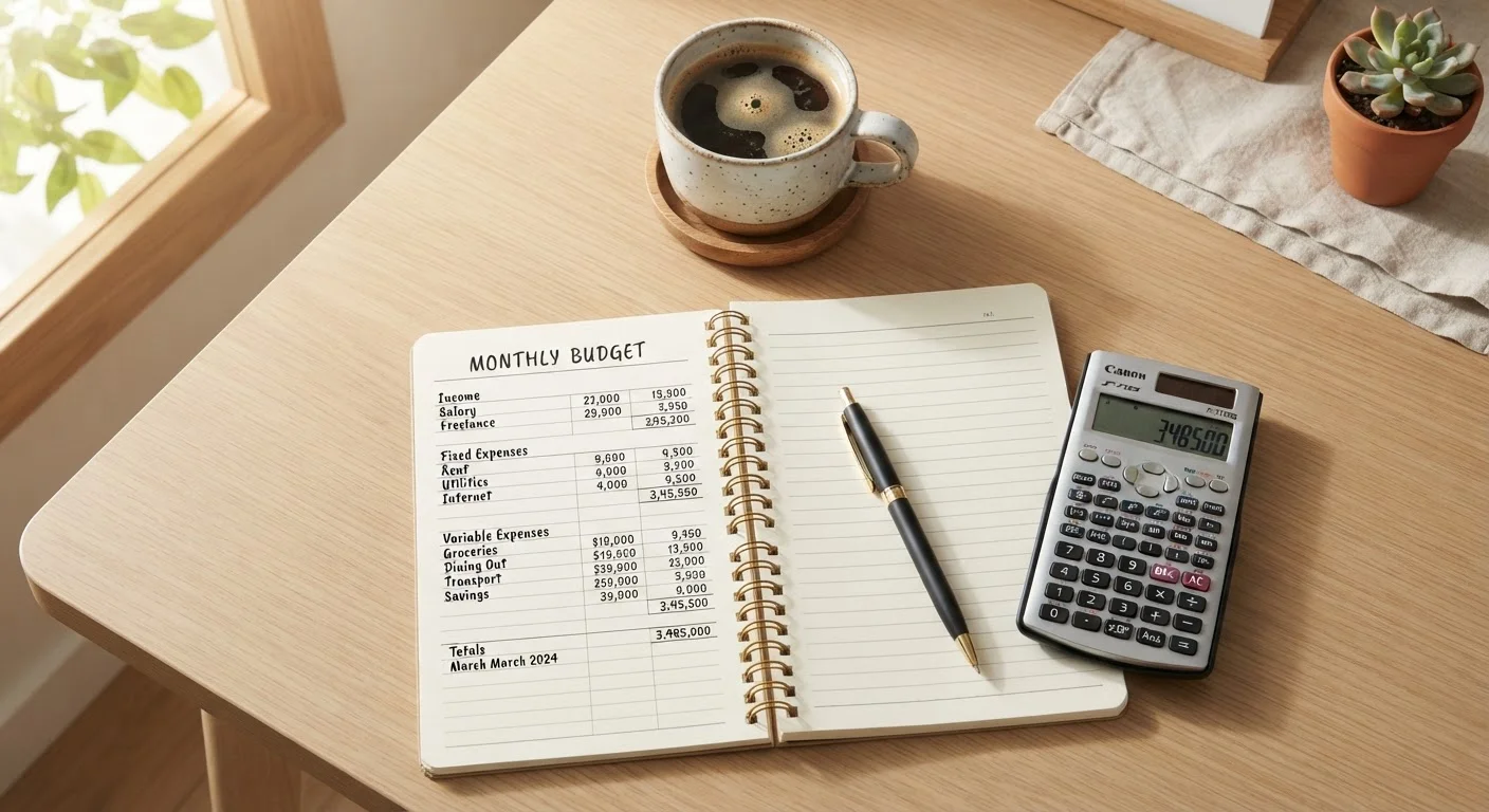 Your First Budget: A Start-to-Finish Walkthrough