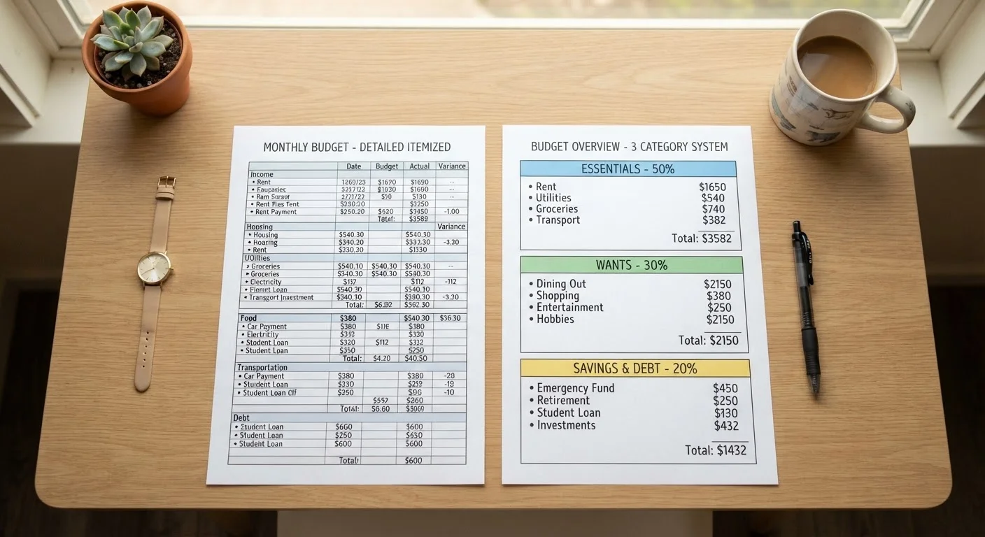 Zero-Based Budgeting vs. the 50/30/20 Rule